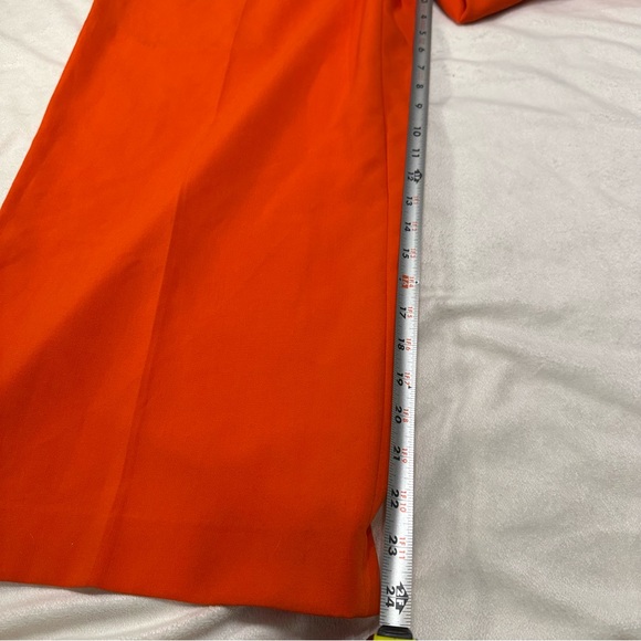 Zara Orange Wide Leg Pants (C) - Picture 4 of 10